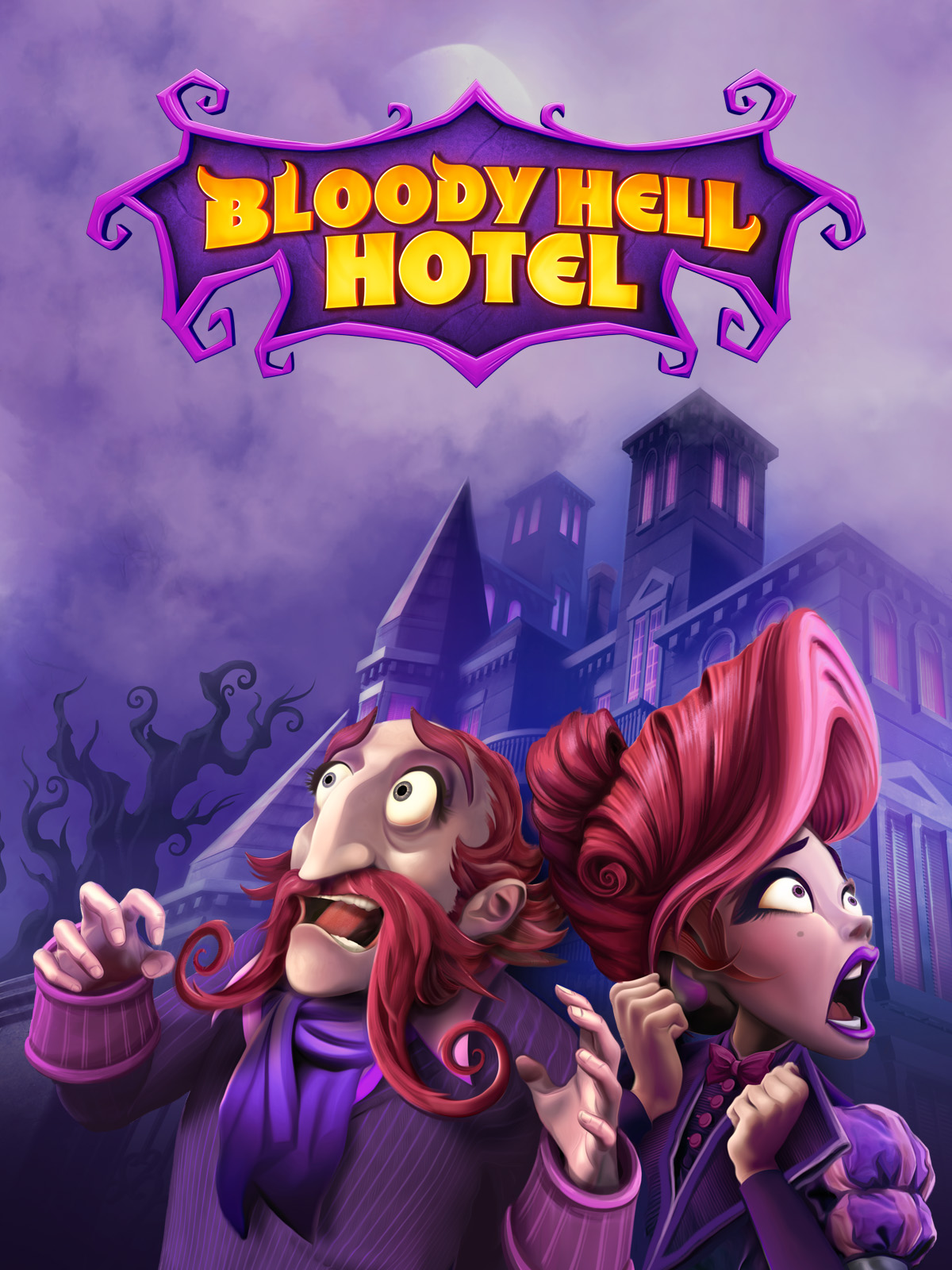 Bloody Hell Hotel game poster